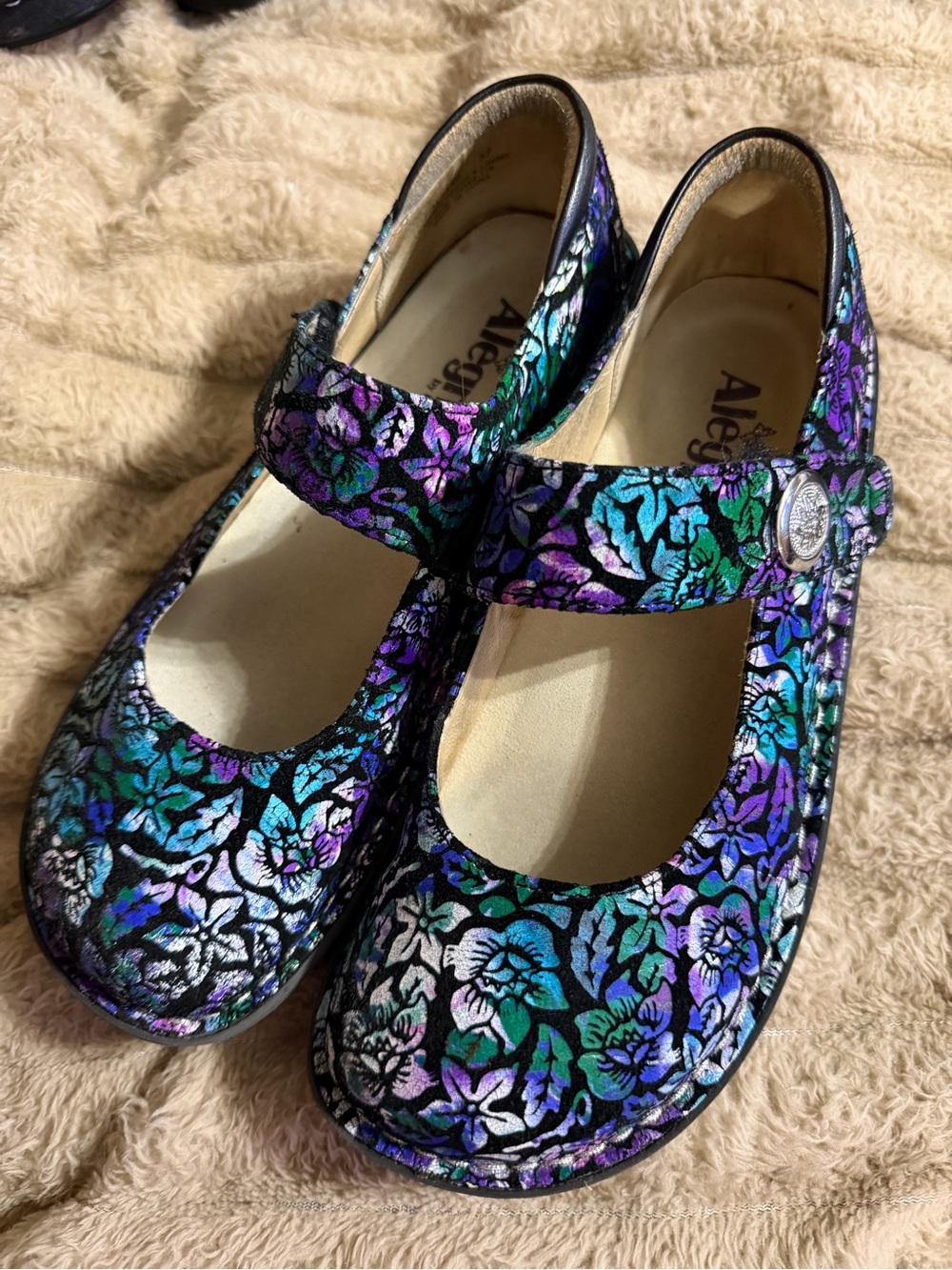 Alegria Floral Mary Jane Paloma Shoes 37 (7)